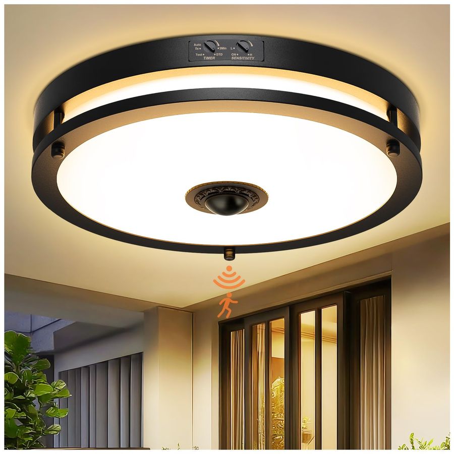 Motion Sensor Outdoor - LED Motion Sensor Outdoor Ceiling Light,