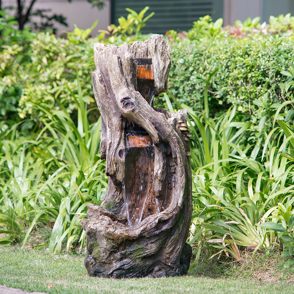 Outdoor Lighting Tree - 17.5x15.5x39.5