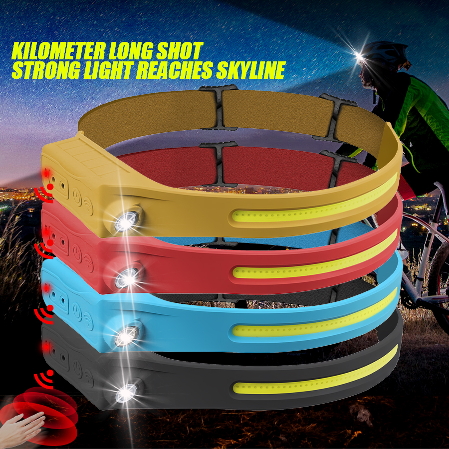 Rechargeable Headlight Motion  - مراجعة Motion Sensor Outdoor وسعره