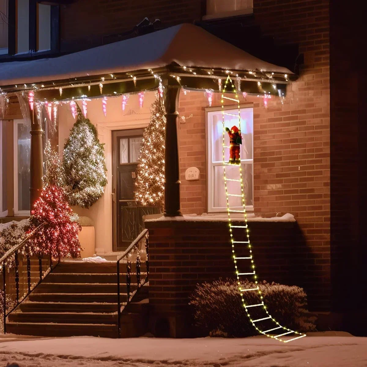 LED Ladder Light for Santa Cla - مراجعة Outdoor Lighting Tree وسعره