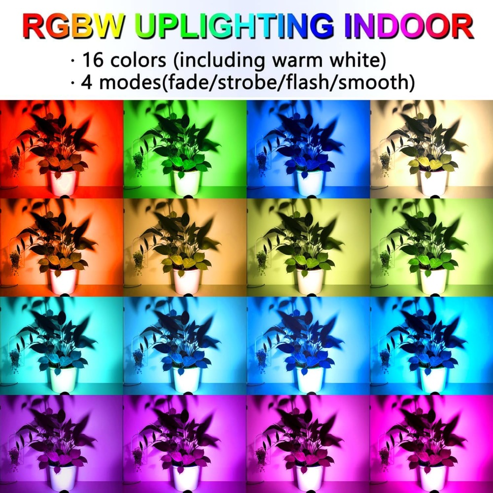 RGBW 8W LED Spotlight with Rem - مراجعة Outdoor Lighting Tree وسعره