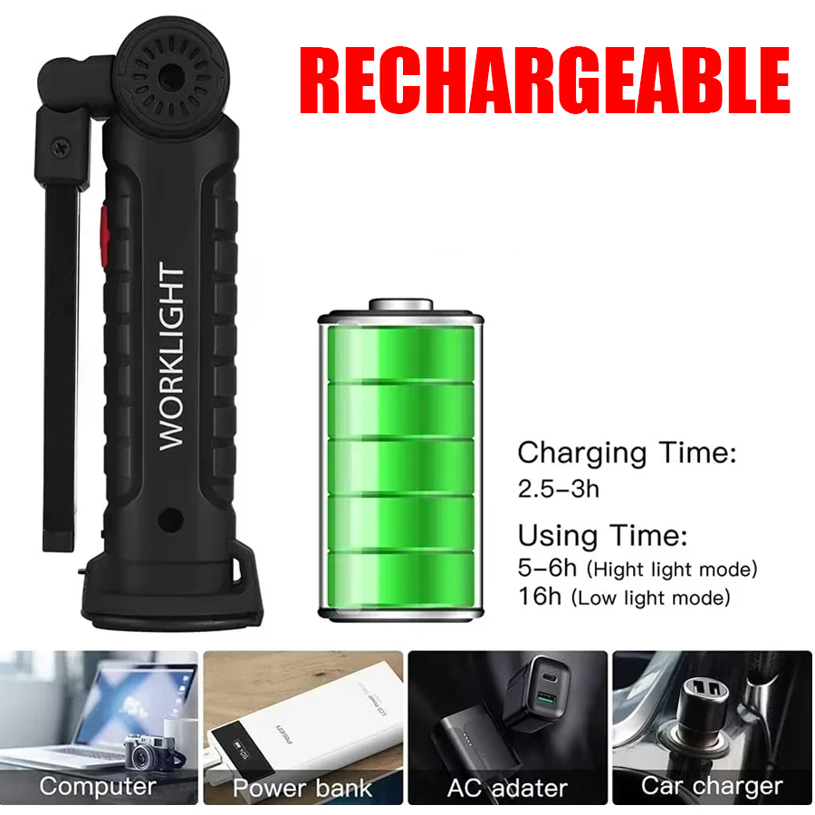Portable LED Flashlight with M - مراجعة Outdoor Lighting Nearby وسعره