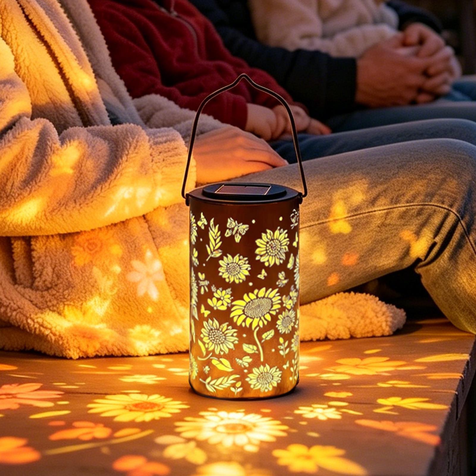 Sunflower Solar Lantern Weathe - مراجعة Outdoor Lighting Tree وسعره