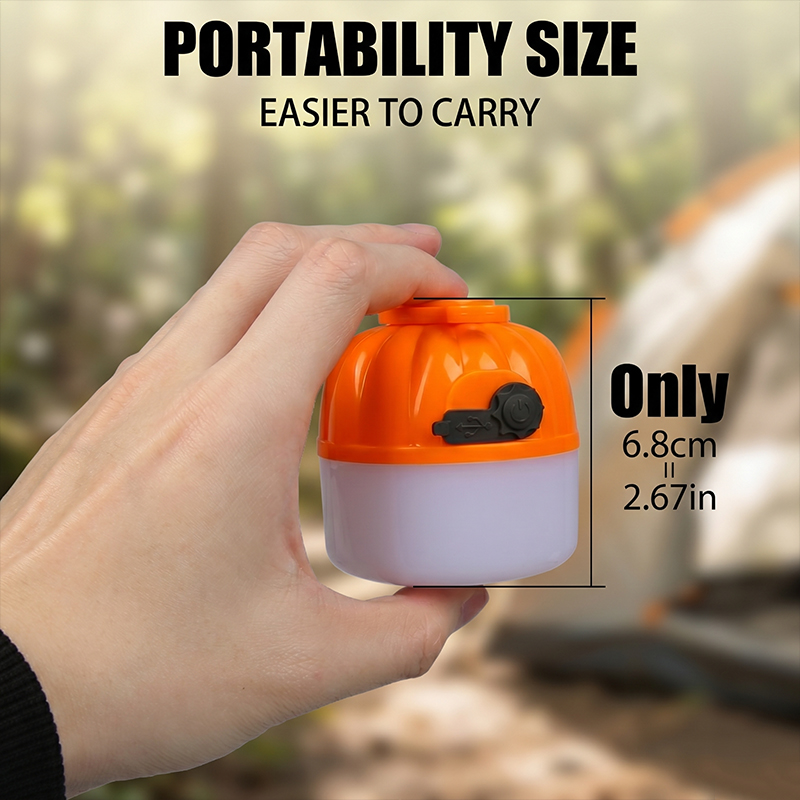 Mini Portable LED Pumpkin Bulb - مراجعة Outdoor Lighting Replacement Bulbs وسعره