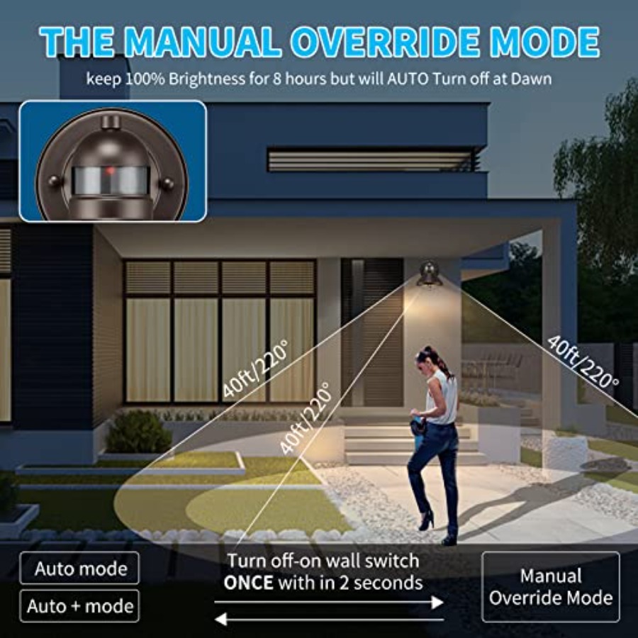 2 Pack Motion Sensor Outdoor L - مراجعة Motion Sensor Outdoor وسعره
