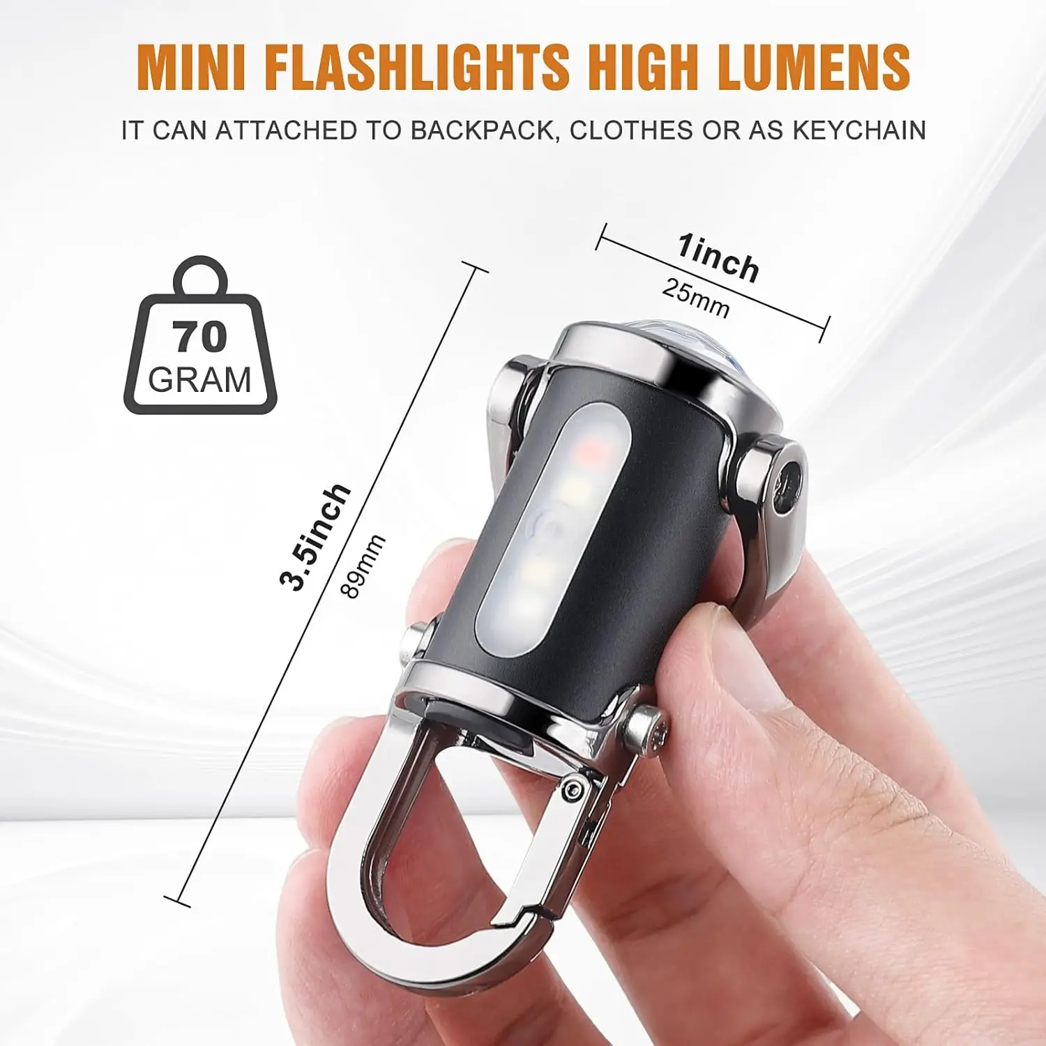 Mini Keychain Flashlight Recha - مراجعة Outdoor Lighting Nearby وسعره