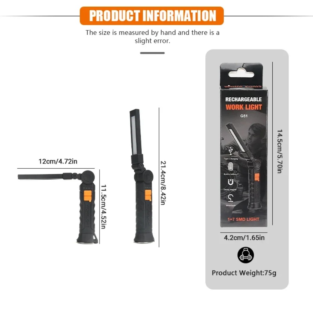 Portable COB LED Flashlight US - مراجعة Outdoor Lighting Nearby وسعره