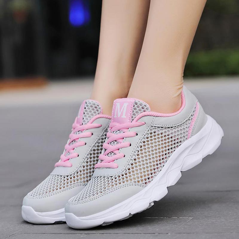Summer Breathable Sneakers Wom - مراجعة Outdoor Lighting On House Ideas وسعره
