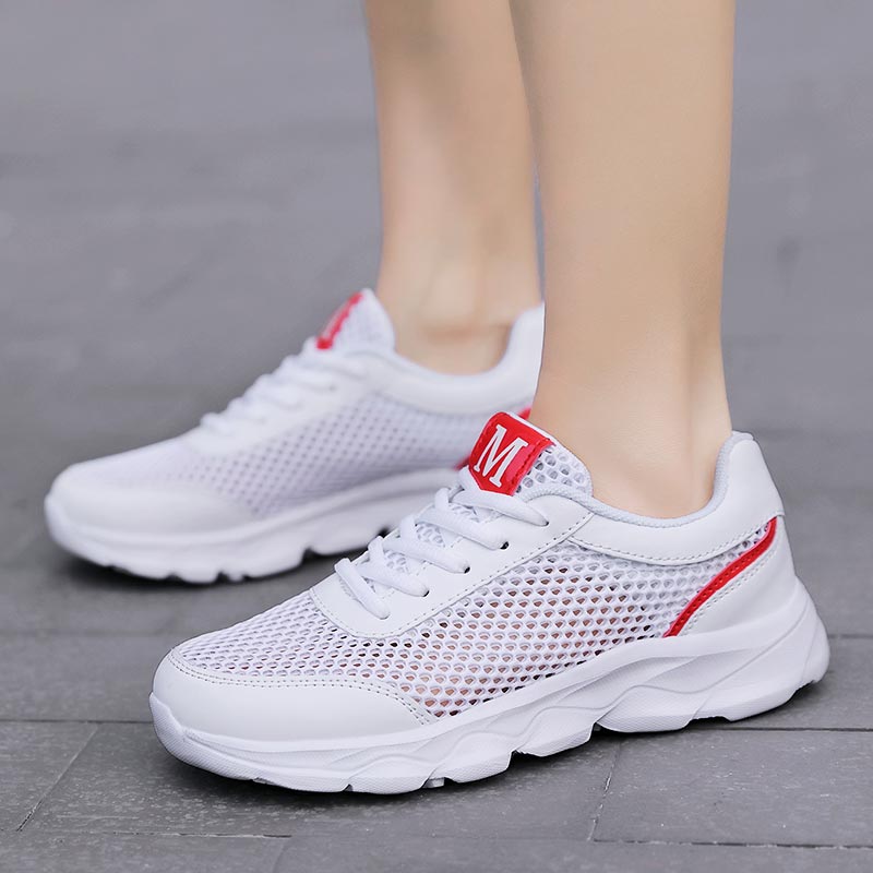 Summer Breathable Sneakers Wom - مراجعة Outdoor Lighting On House Ideas وسعره