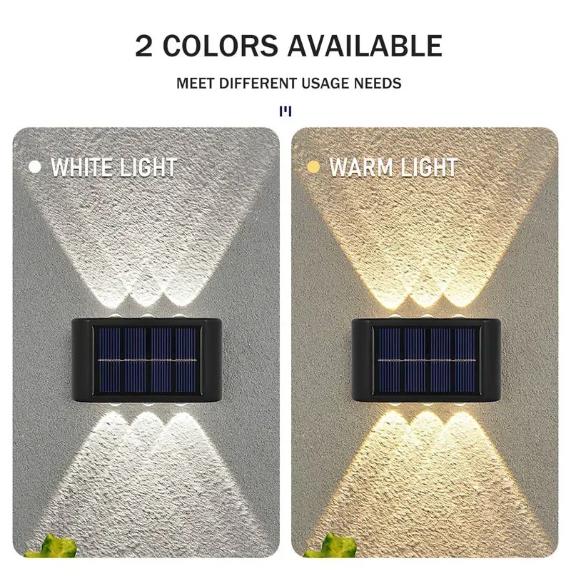 COB Solar Wall Lamp Outdoor Wa - مراجعة Outdoor Lighting Lamps وسعره