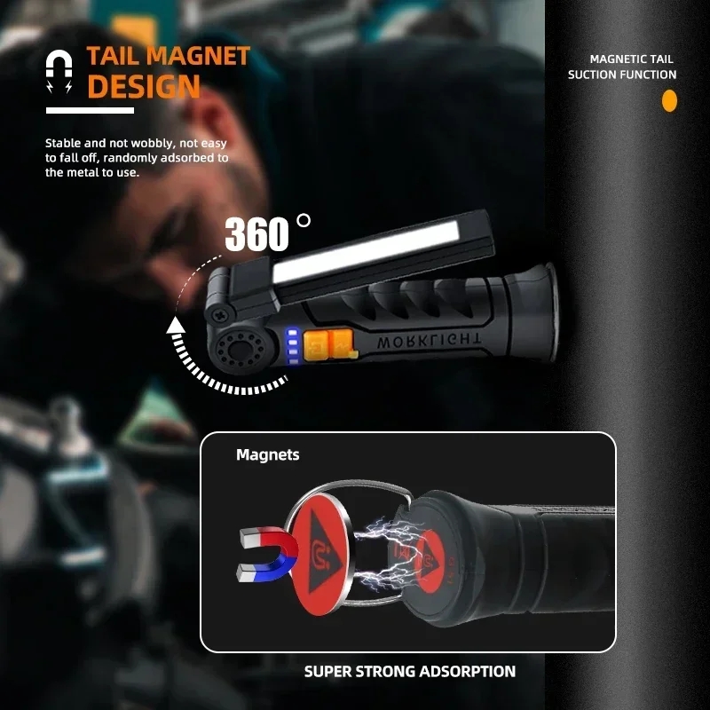 Portable COB LED Flashlight US - مراجعة Outdoor Lighting Nearby وسعره