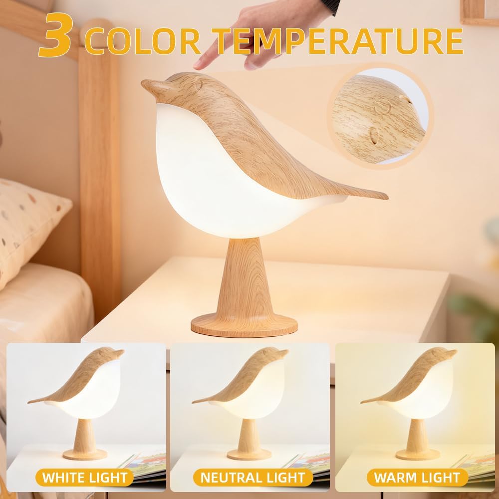 Cordless Bird Table Lamp, 3 Co - مراجعة Outdoor Lighting Lamps وسعره