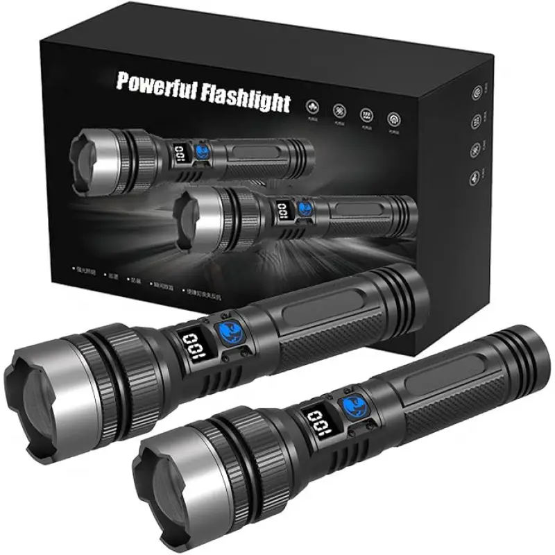 Ultra-Bright Rechargeable Flas - مراجعة Outdoor Lighting Nearby وسعره