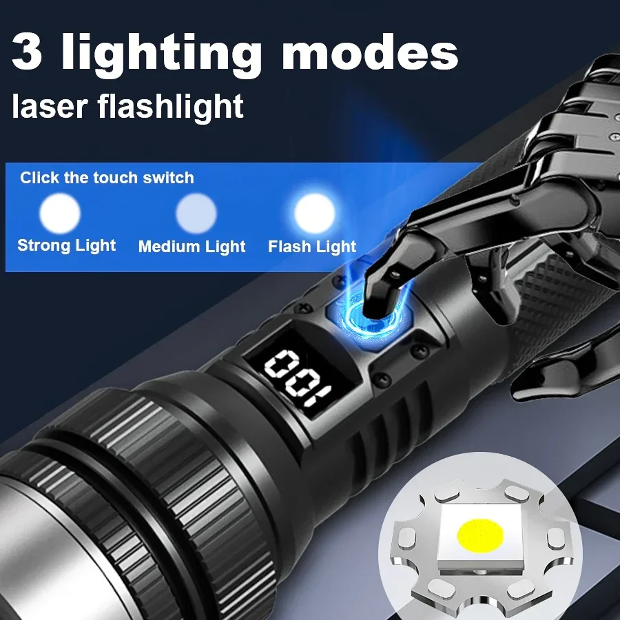 Ultra-Bright Rechargeable Flas - مراجعة Outdoor Lighting Nearby وسعره