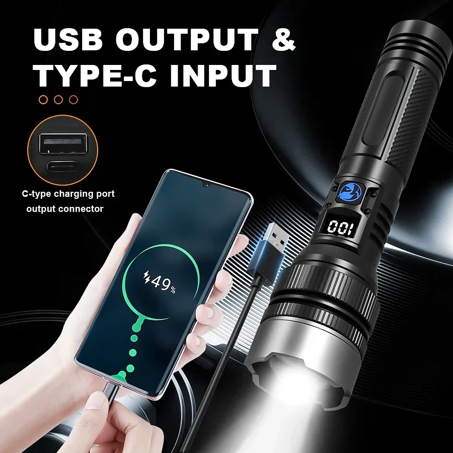Ultra-Bright Rechargeable Flas - مراجعة Outdoor Lighting Nearby وسعره