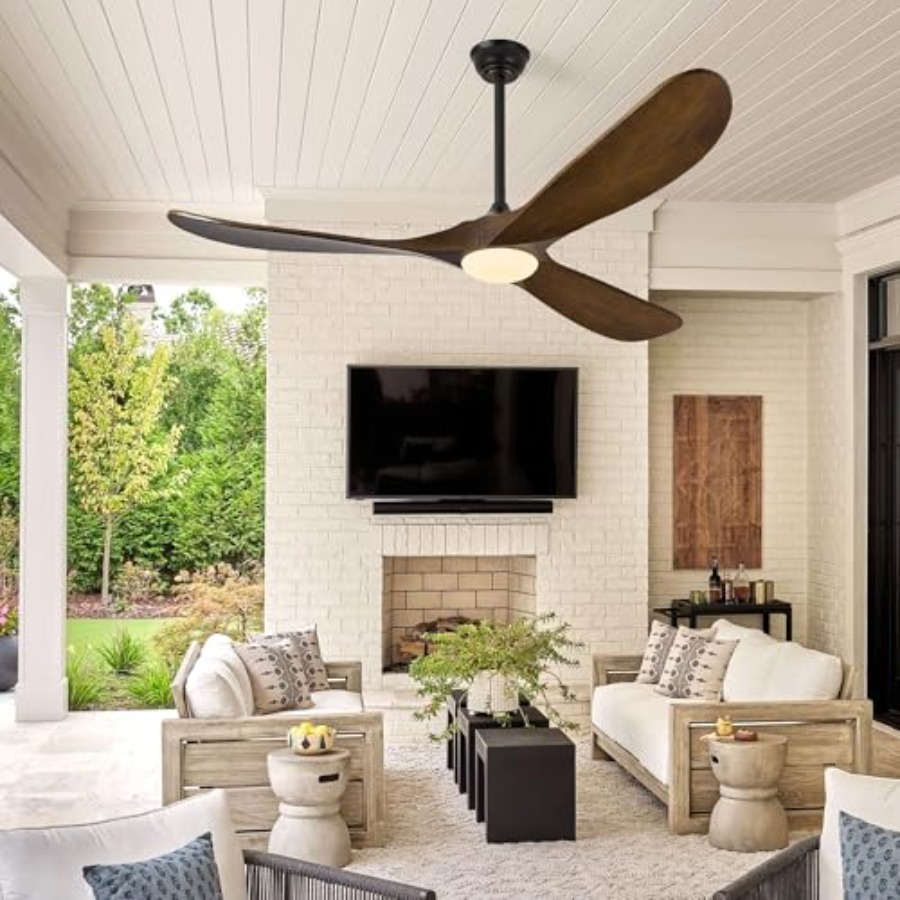Outdoor ceiling fan for patios - مراجعة Outdoor Lighting Bronze وسعره