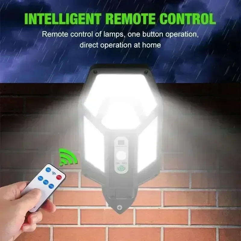 12000LM Powerful Solar Wall La - مراجعة Motion Sensor Outdoor وسعره