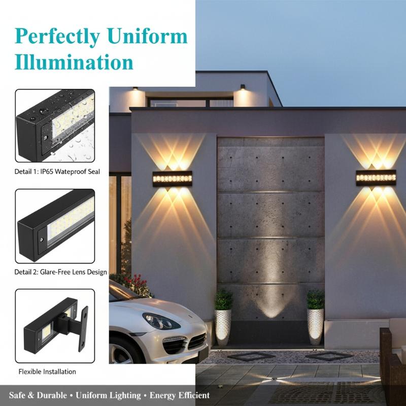 Outdoor Waterproof Wall Light  - مراجعة Outdoor Lighting Lamps وسعره