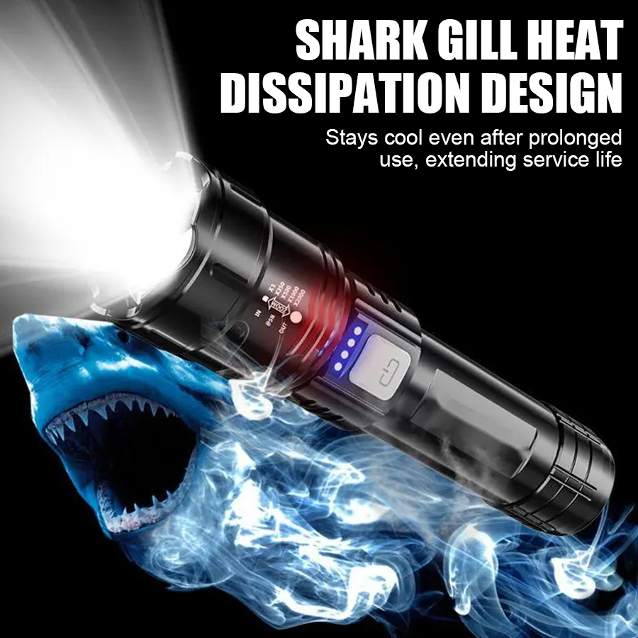 High Power P50 LED Flashlight  - مراجعة Outdoor Lighting Nearby وسعره