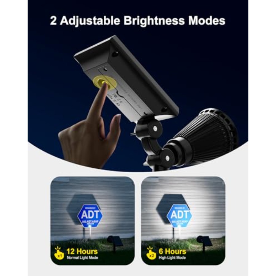 Solar Spotlights Outdoor Water - مراجعة Outdoor Lighting Tree وسعره