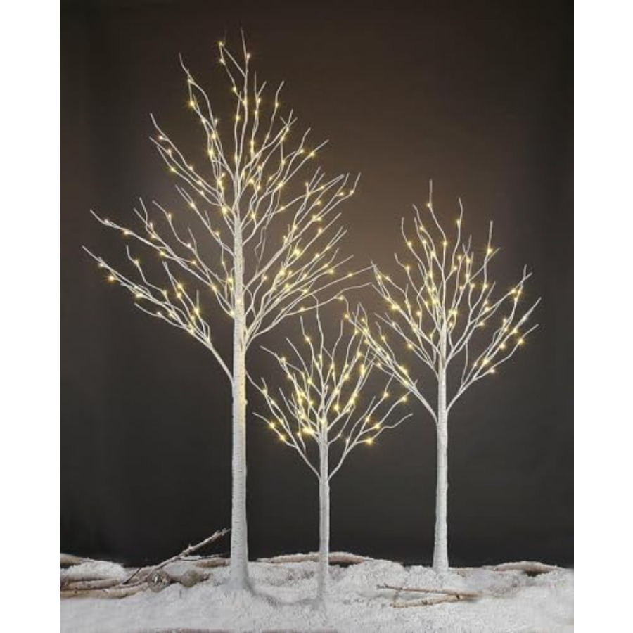 LED Birch Tree Light Set for i - مراجعة Outdoor Lighting Tree وسعره