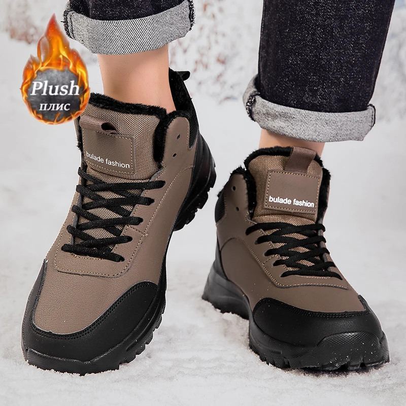 ELUVA Men's Winter Snow Boots  - مراجعة Outdoor Lighting Round وسعره