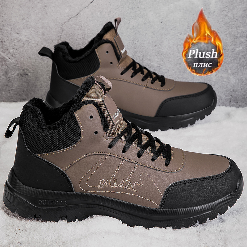 ELUVA Men's Winter Snow Boots  - مراجعة Outdoor Lighting Round وسعره