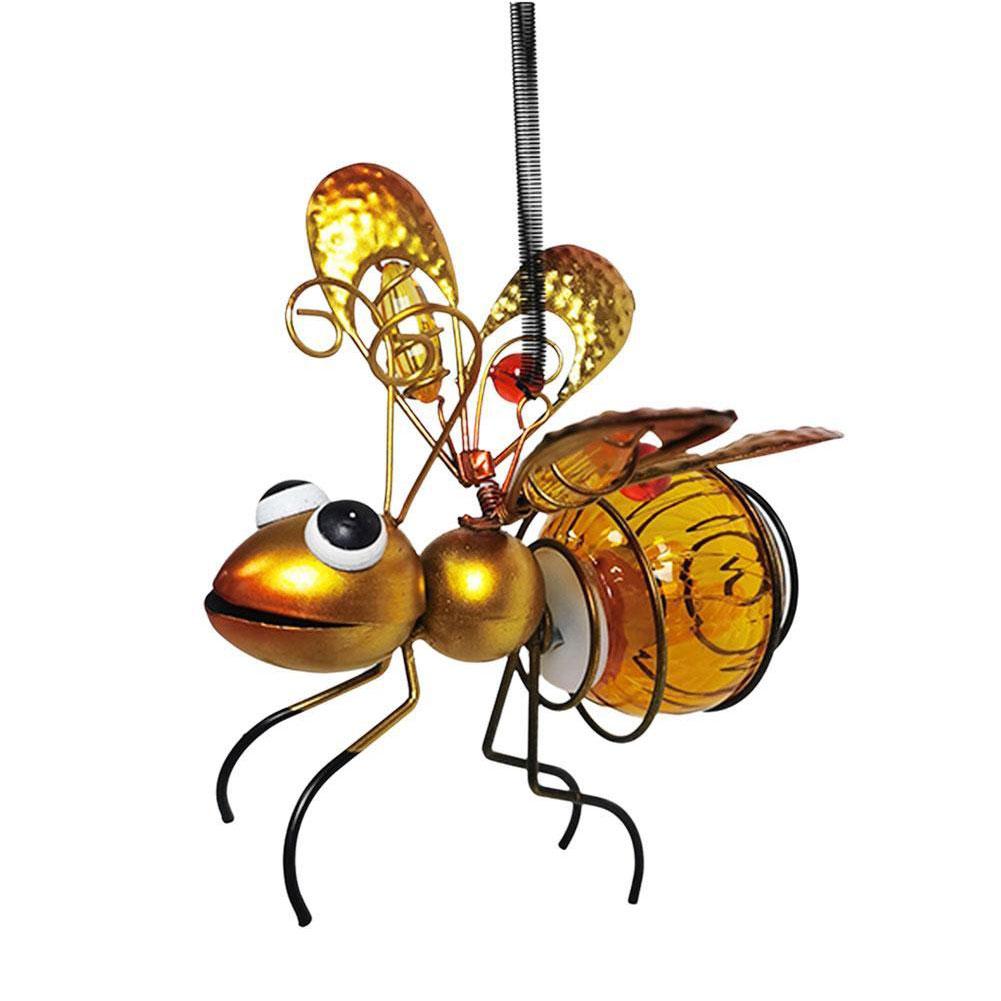 Iron Insect Statue With LED Fa - مراجعة Outdoor Lighting Tree وسعره