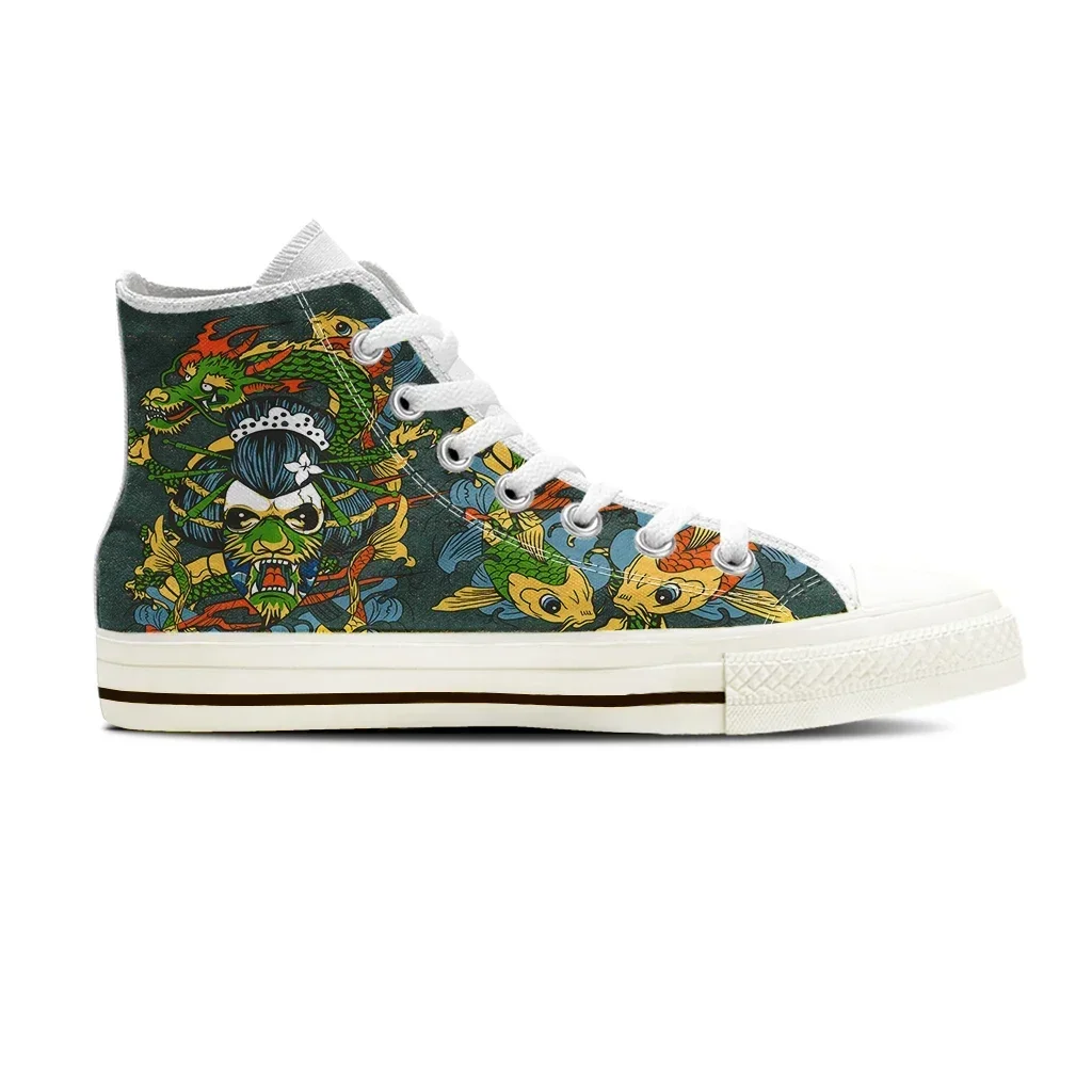 Fashion High Top Men Canvas Sh - مراجعة Outdoor Lighting Round وسعره