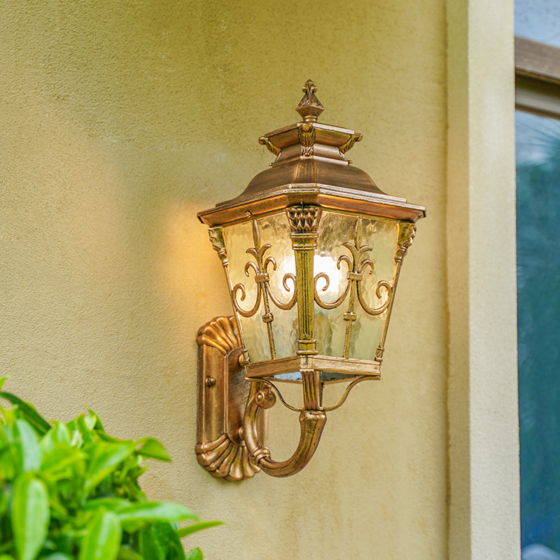 Retro Vintage Wall Light Europ - مراجعة Outdoor Lighting Bronze وسعره