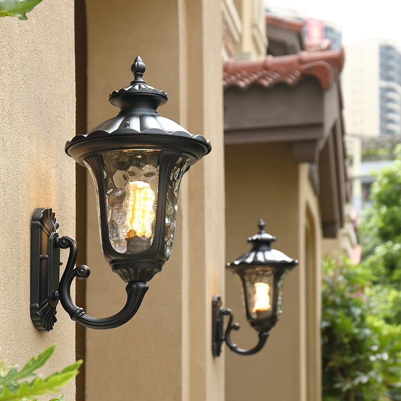 European Retro Outdoor Waterpr - مراجعة Outdoor Lighting Bronze وسعره