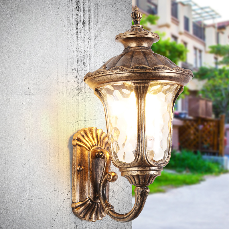 European Retro Outdoor Waterpr - مراجعة Outdoor Lighting Bronze وسعره