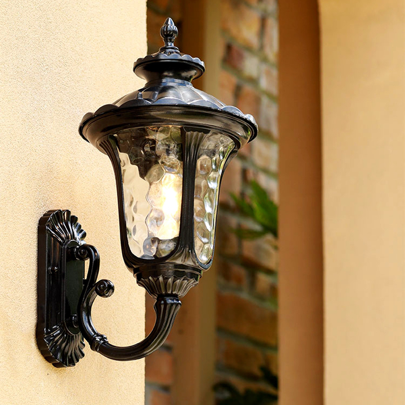 European Retro Outdoor Waterpr - مراجعة Outdoor Lighting Bronze وسعره