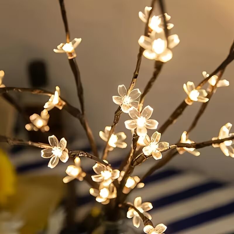 1/2PC 20LED Cherry Blossom Tre - مراجعة Outdoor Lighting Tree وسعره