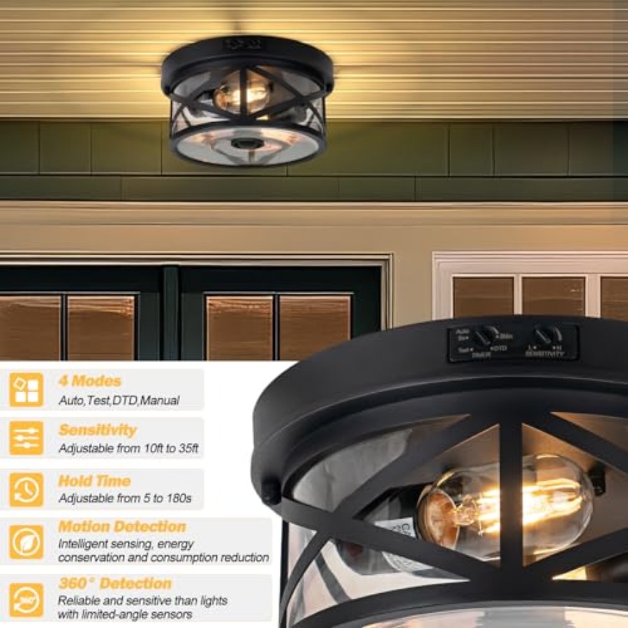 Motion Sensor Outdoor Ceiling  - مراجعة Motion Sensor Outdoor وسعره