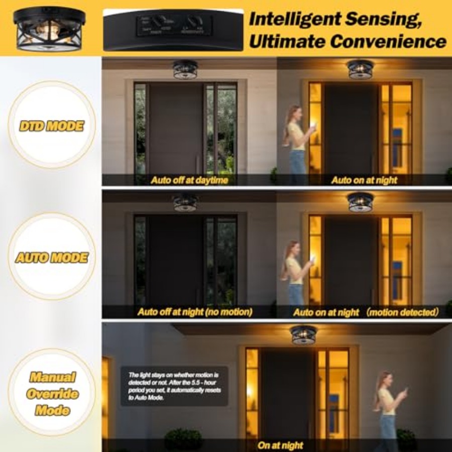 Motion Sensor Outdoor Ceiling  - مراجعة Motion Sensor Outdoor وسعره