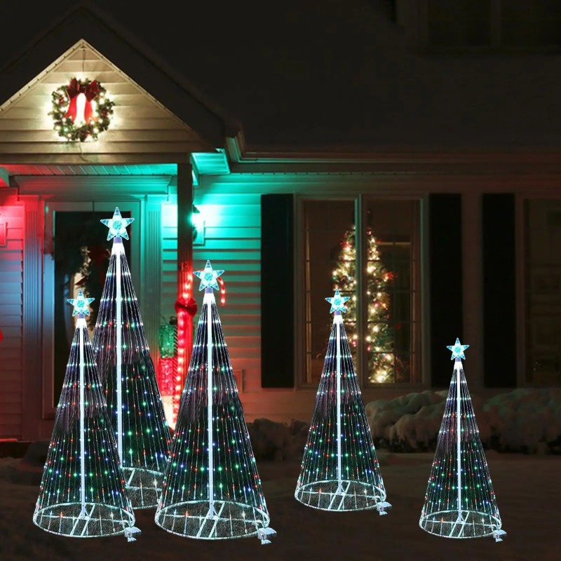Controlchristmas Light NEW LED - مراجعة Outdoor Lighting Tree وسعره