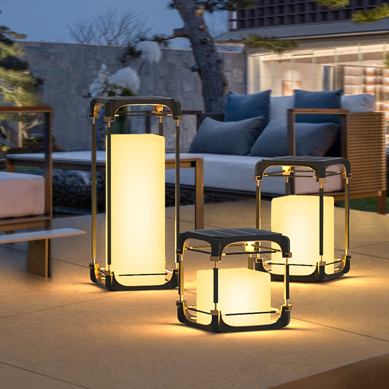 Luminous floor lamp courtyard  - مراجعة Outdoor Lighting Lamps وسعره