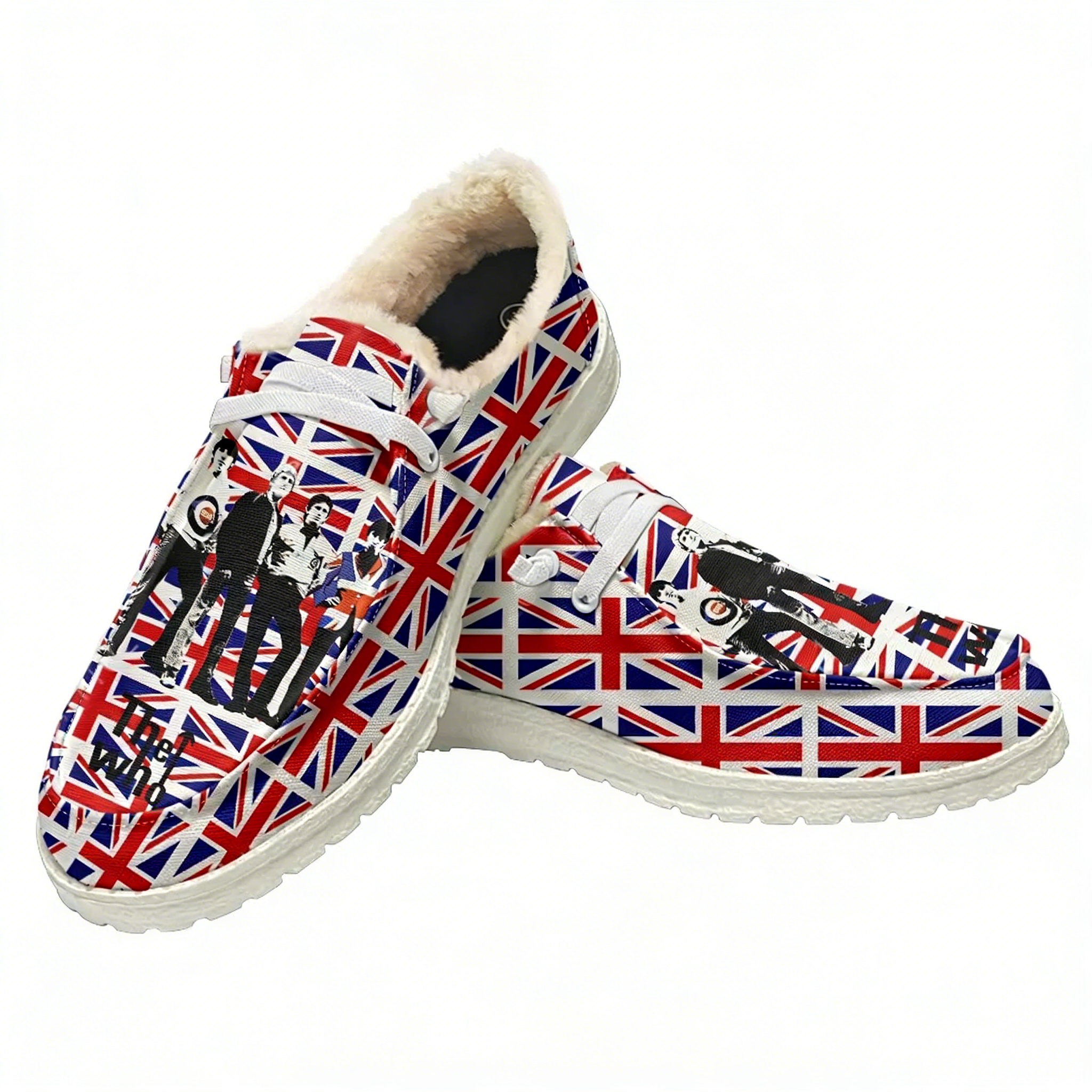 The Who Velvet Flat Shoes Mens - مراجعة Outdoor Lighting Round وسعره
