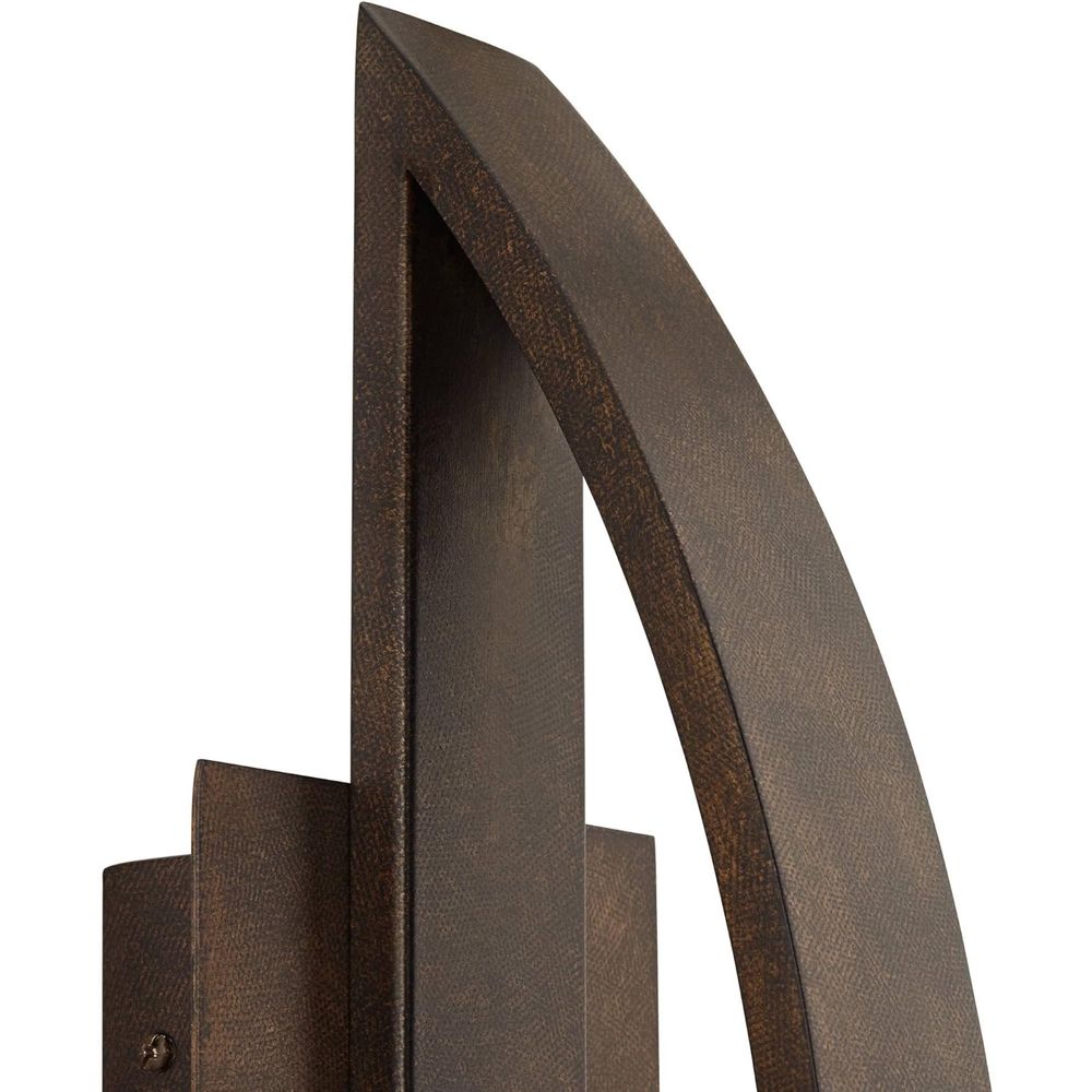 LED Outdoor Wall Light, Mottle - مراجعة Outdoor Lighting Bronze وسعره