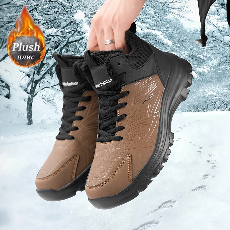 ELUVA Men Snow Boots Waterproo - مراجعة Outdoor Lighting Round وسعره