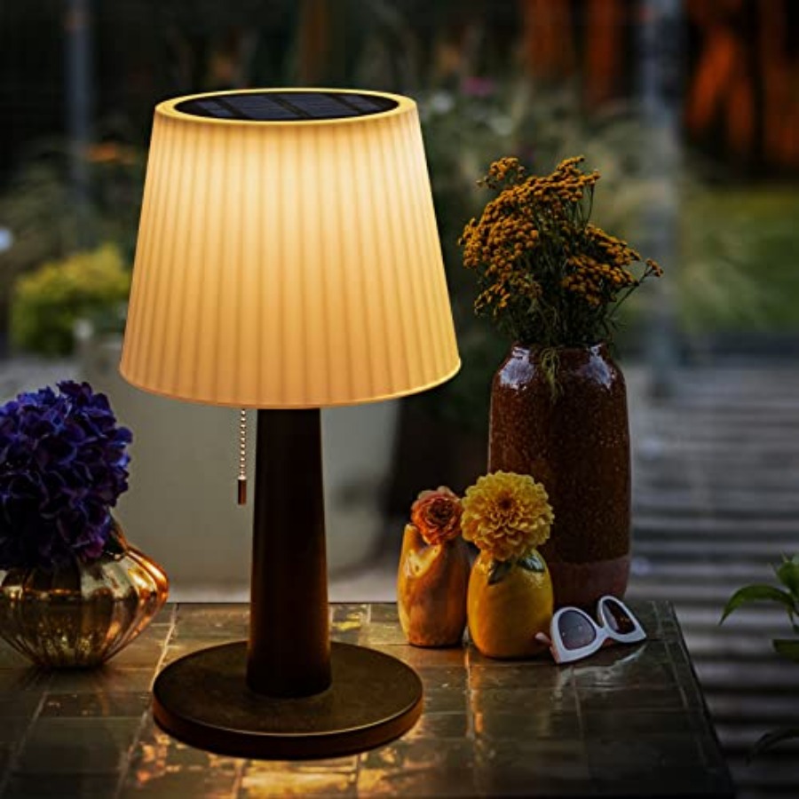 Solar Table Lamps Outdoor Indo - مراجعة Outdoor Lighting Lamps وسعره