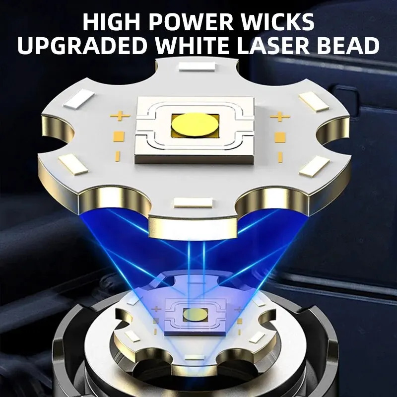 High Power XHP100 Led Flashlig - مراجعة Outdoor Lighting Nearby وسعره