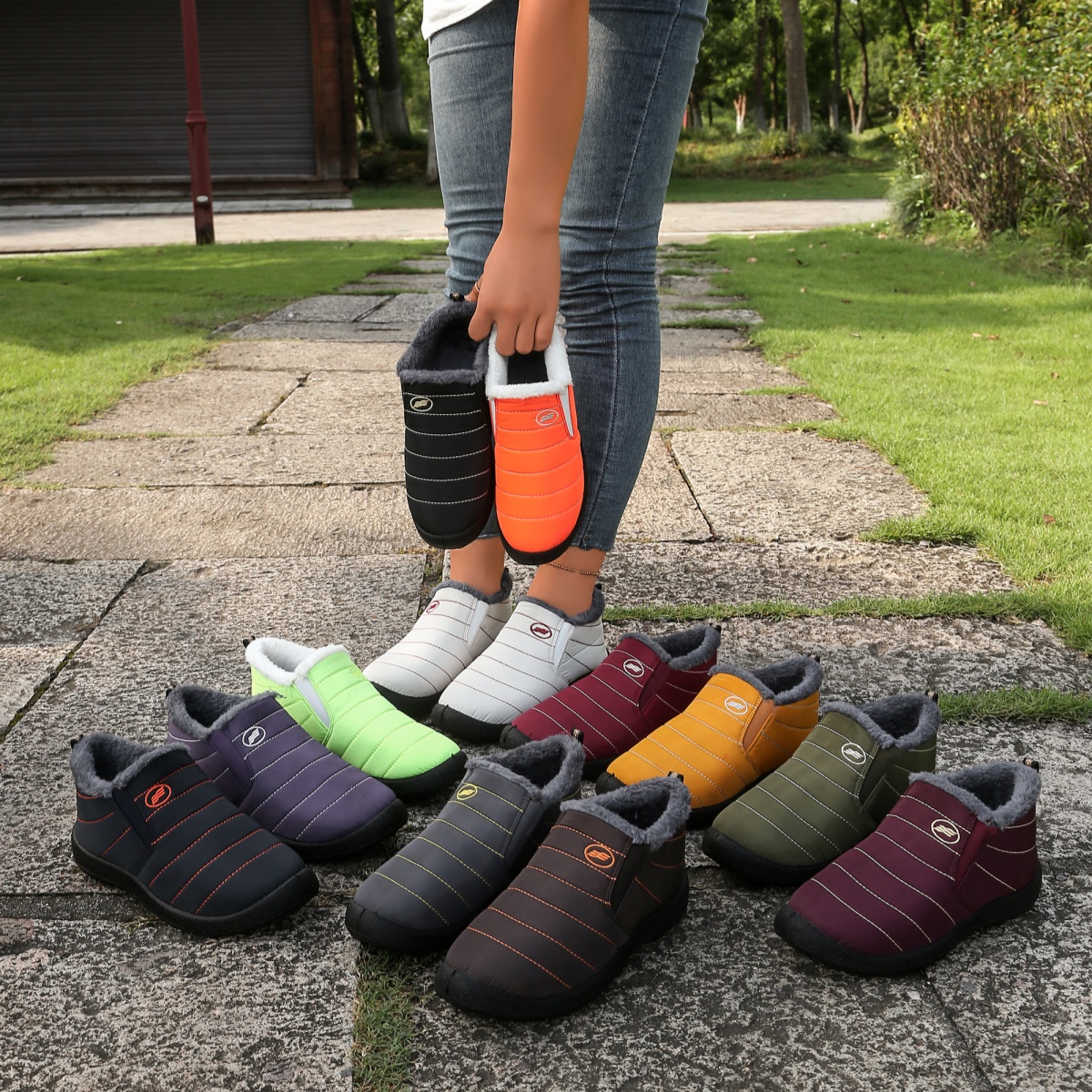 Men's Fur Lined Waterproof Sno - مراجعة Outdoor Lighting Round وسعره